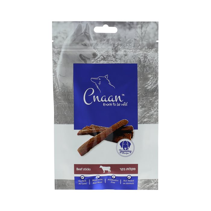 חטיף כנען מקלות בקר 60 גרם