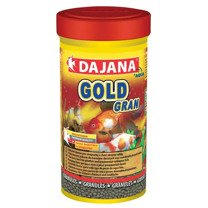 דאג'אנה גולד גרן אוכל לדגי זהב 250 מ"ל