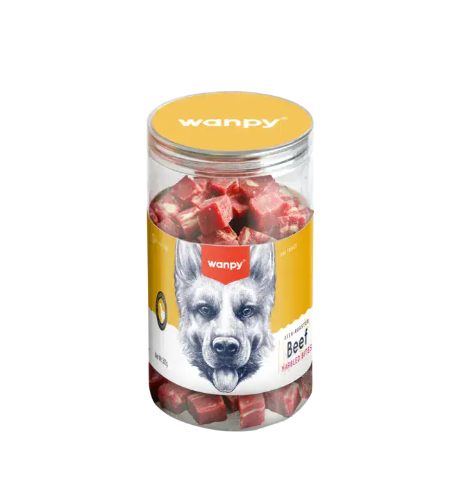וונפי חטיף נגיסי בשר משויישים לכלב 300 גרם