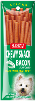 סליקי חטיף לכלב מקלוני בייקון 50 גרם