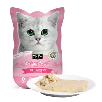 קיט קט פאוץ' לגורי חתול עוף קלאסי 70 גרם