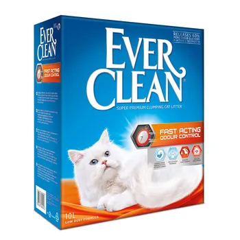 אבר קלין חול חתולים סופר פרימיום מתגבש - פעולה מהירה 10 ליטר Ever Clean