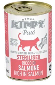קיפי מעדן פטה סטרלייז סלמון לחתול 400 גרם