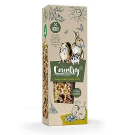 קאנטרי חטיף מקלות למכרסמים חמוציות ואגס 2 יח 110 גרם