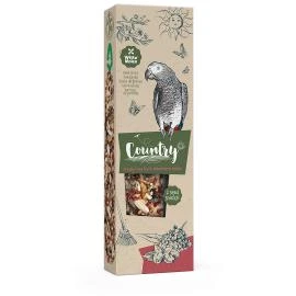 קאנטרי חטיף מקלות לתוכים גדולים ורד הבר וסמבוק 2 יח 140 גרם