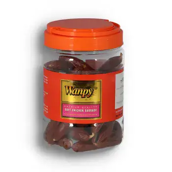 וונפי חטיף נקנקיות עוף רכות לכלב בצנצנת 300 גרם